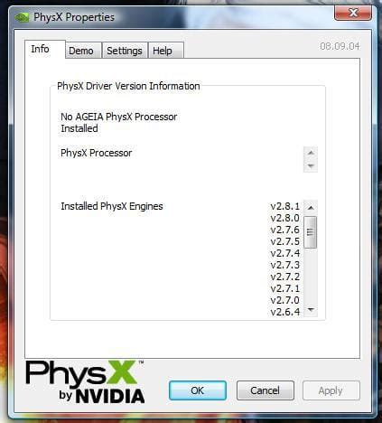 physx baixar.